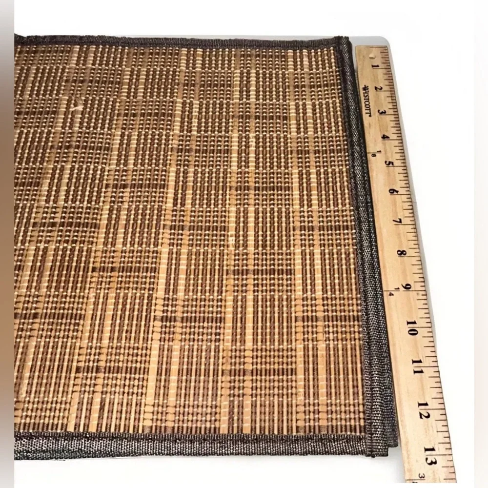 Bed Bath and Beyond Bamboo Placemats Set of 2 Size 18“ x 13 “